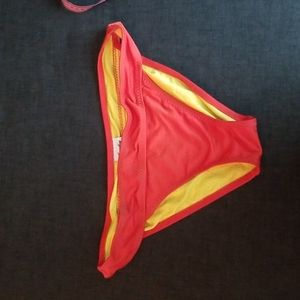 2/$25 or 3/$30  Hurley Orange Bikini Bottom SzL